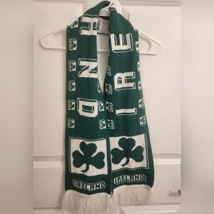 Authentic Ireland  Soccer Scarf , Green And White Offers Welcome !